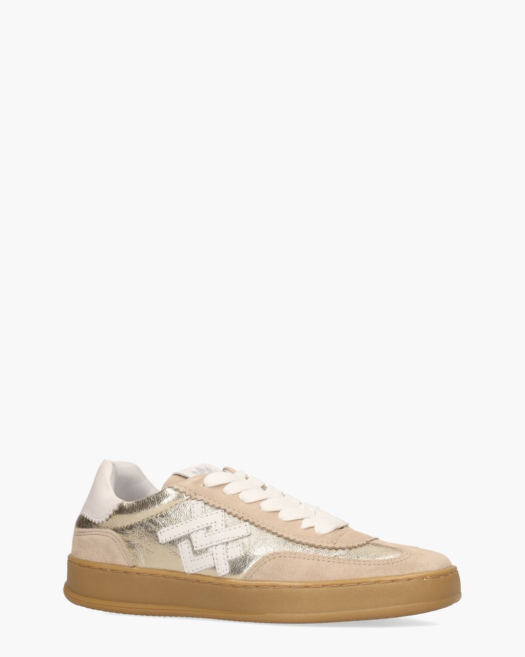Willeke Goud/Beige Damessneakers