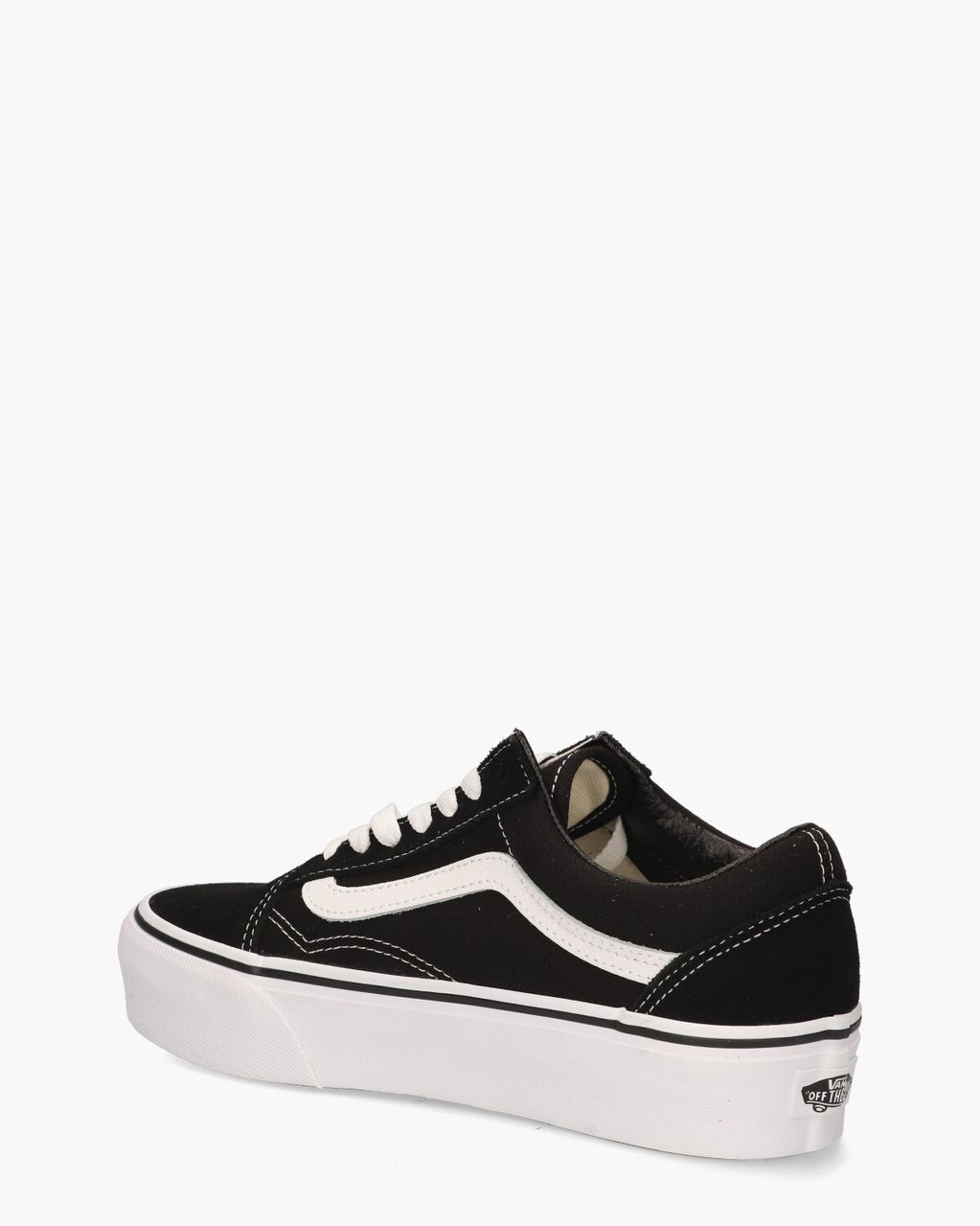 Old Skool Platform Zwart Damessneakers