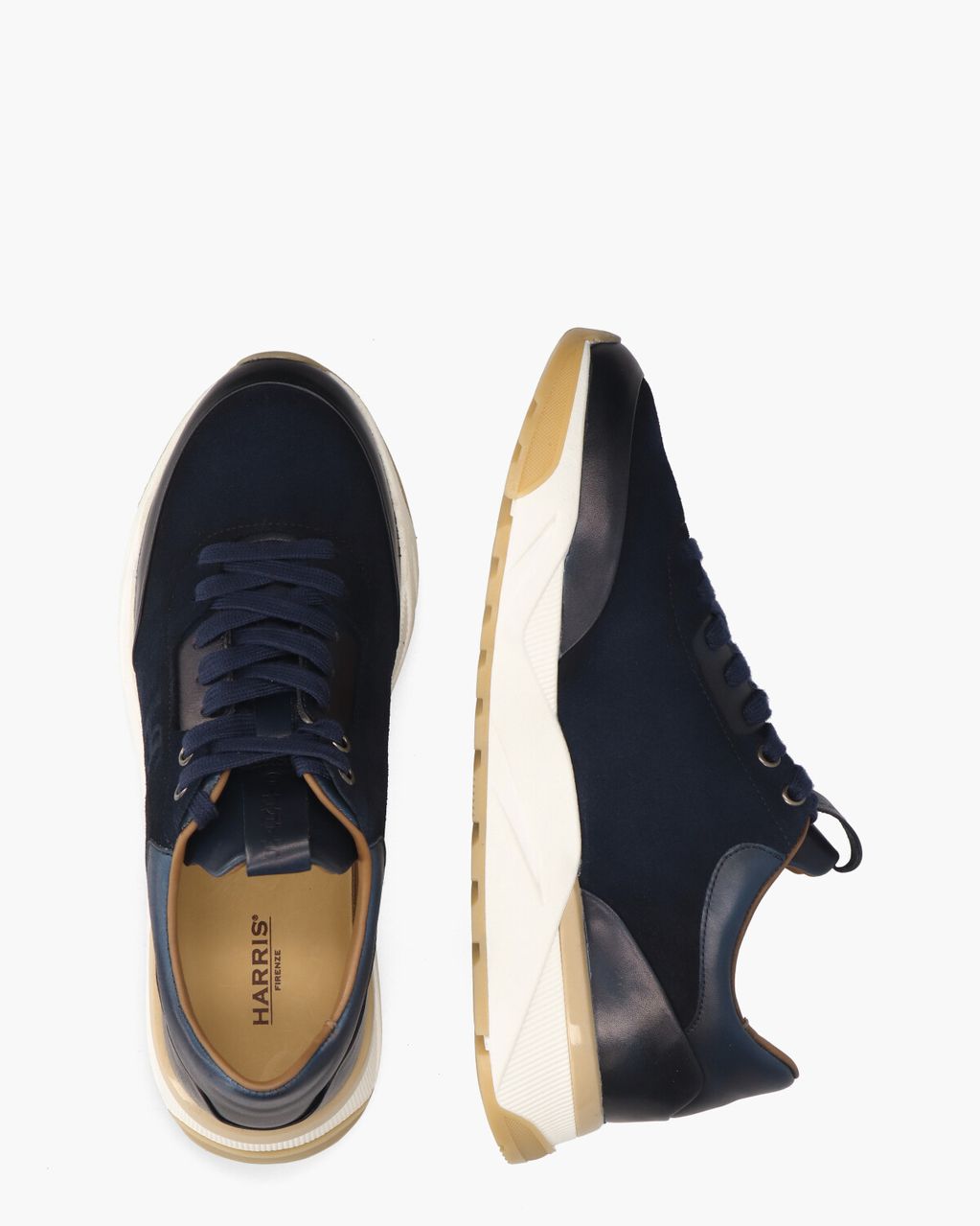 60800 Donkerblauw Herensneakers