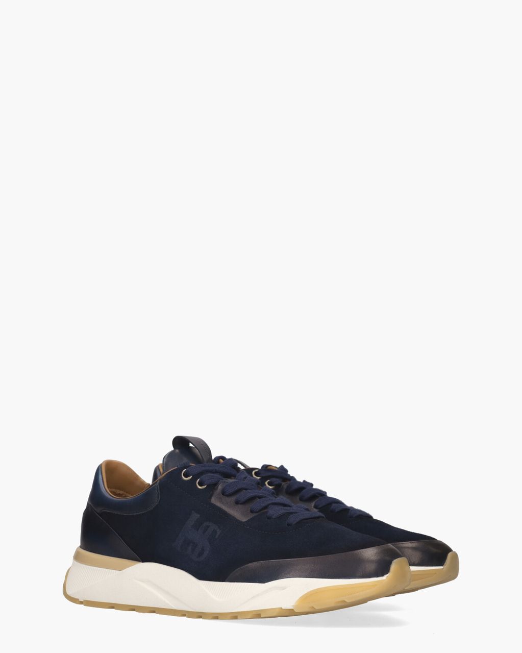 60800 Donkerblauw Herensneakers