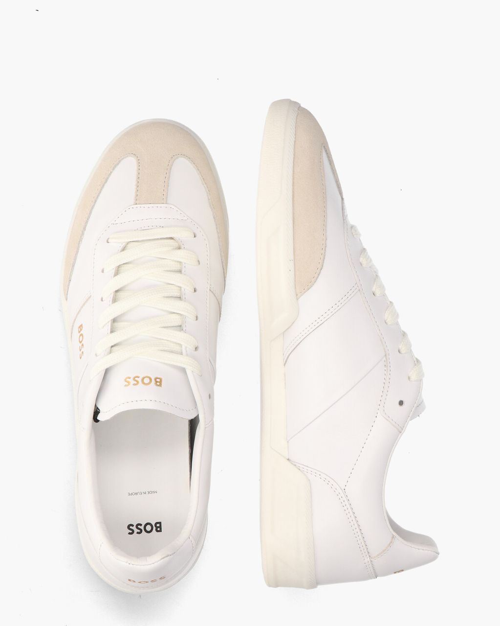 Brandon Wit/Beige Herensneakers