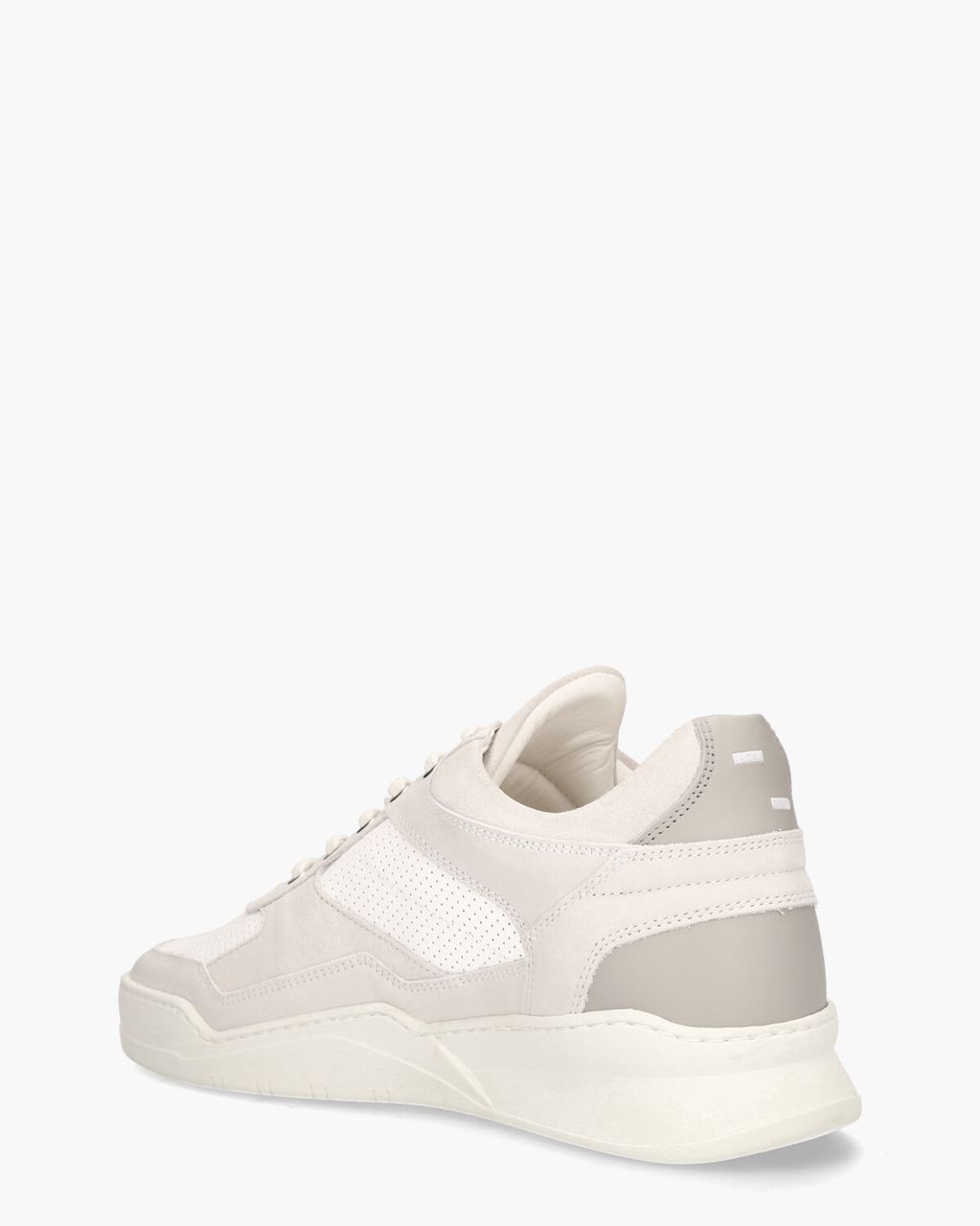 Low Top Ghost Paneled Off-White/Grijs Herensneakers