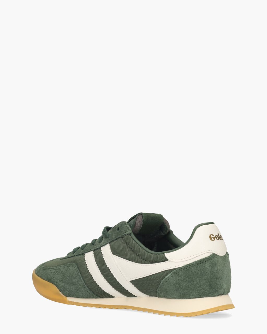 Europa Donkergroen/Wit Herensneakers