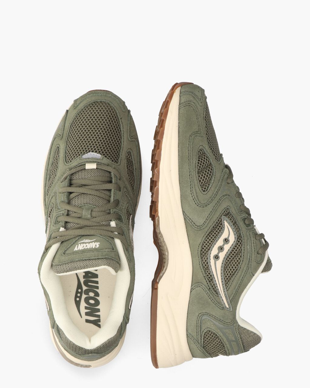 Grid Jazz 9 Groen Herensneakers