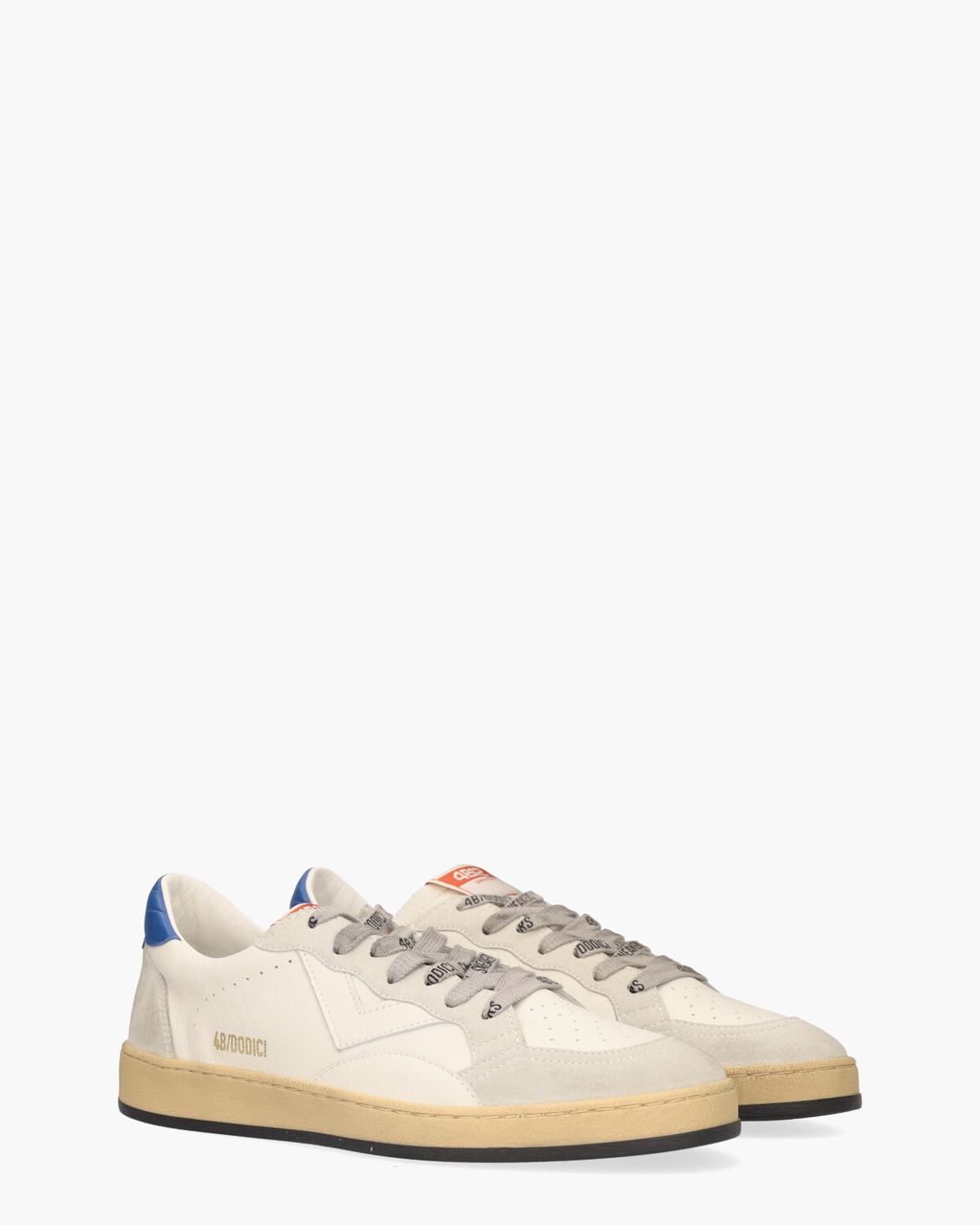 Play.New Wit/Grijs Herensneakers