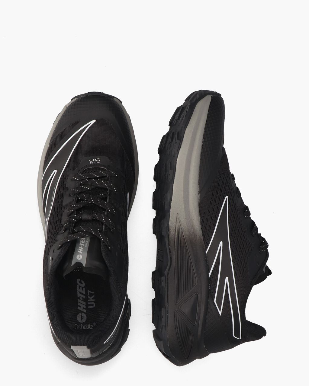 HTS Flash Trail Zwart Herensneakers