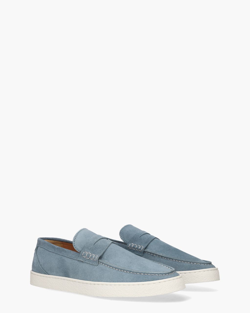 Twan Lichtblauw Herenloafers