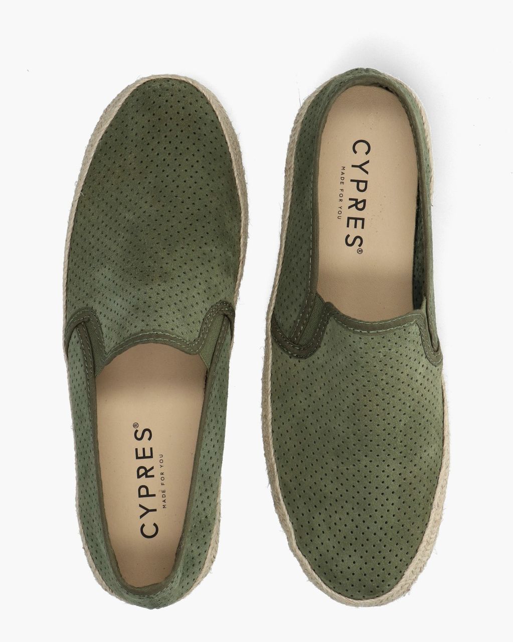 Kamiel-2 Legergroen Herenloafers