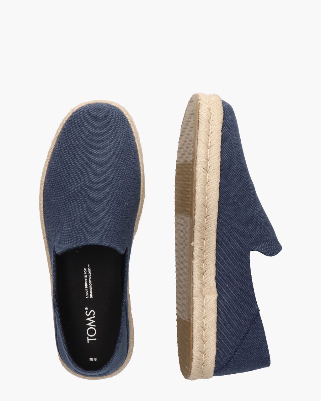 Santiago Canvas Donkerblauw Herenloafers