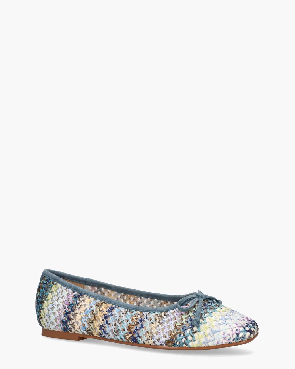 2410507 Blauw/Multicolor Damesballerina's