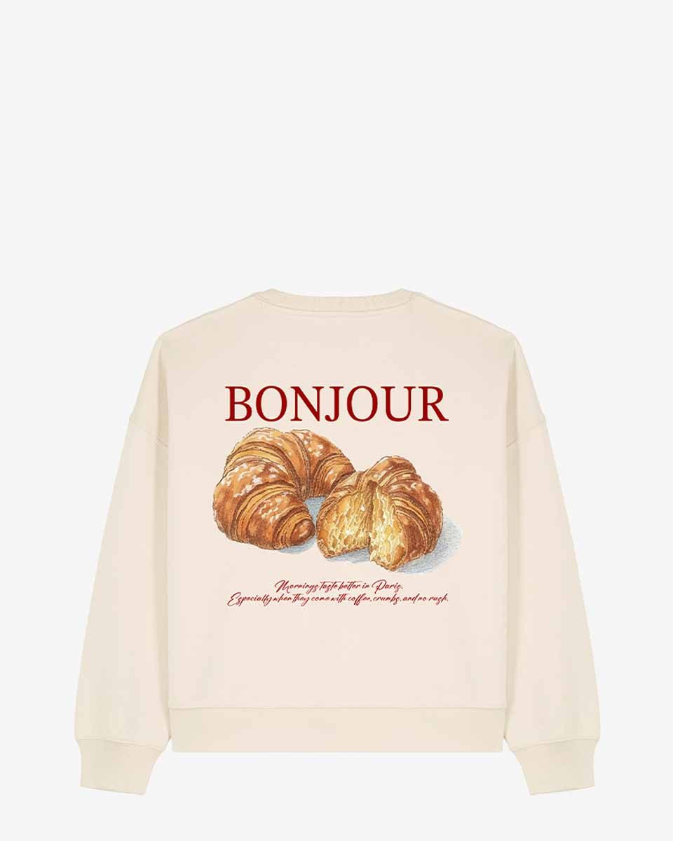 Bonjour Off-White Damessweater
