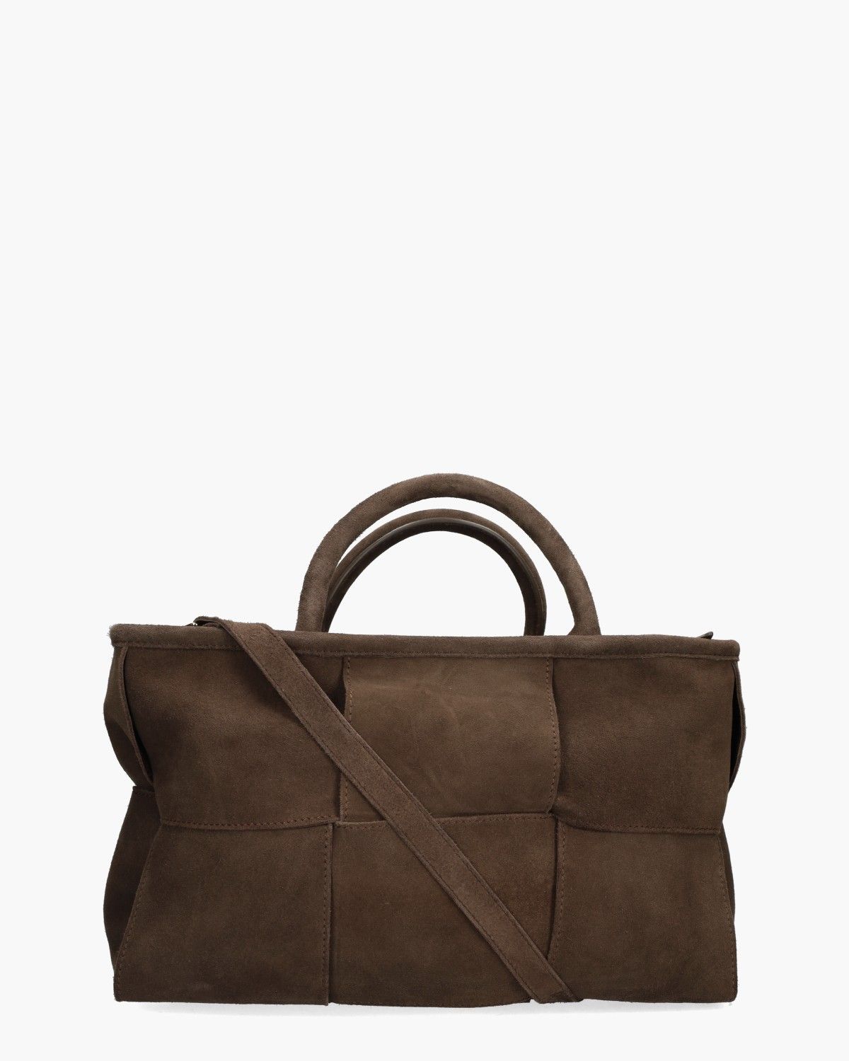 Viamailbag Demi Madras Donkerbruin afbeelding