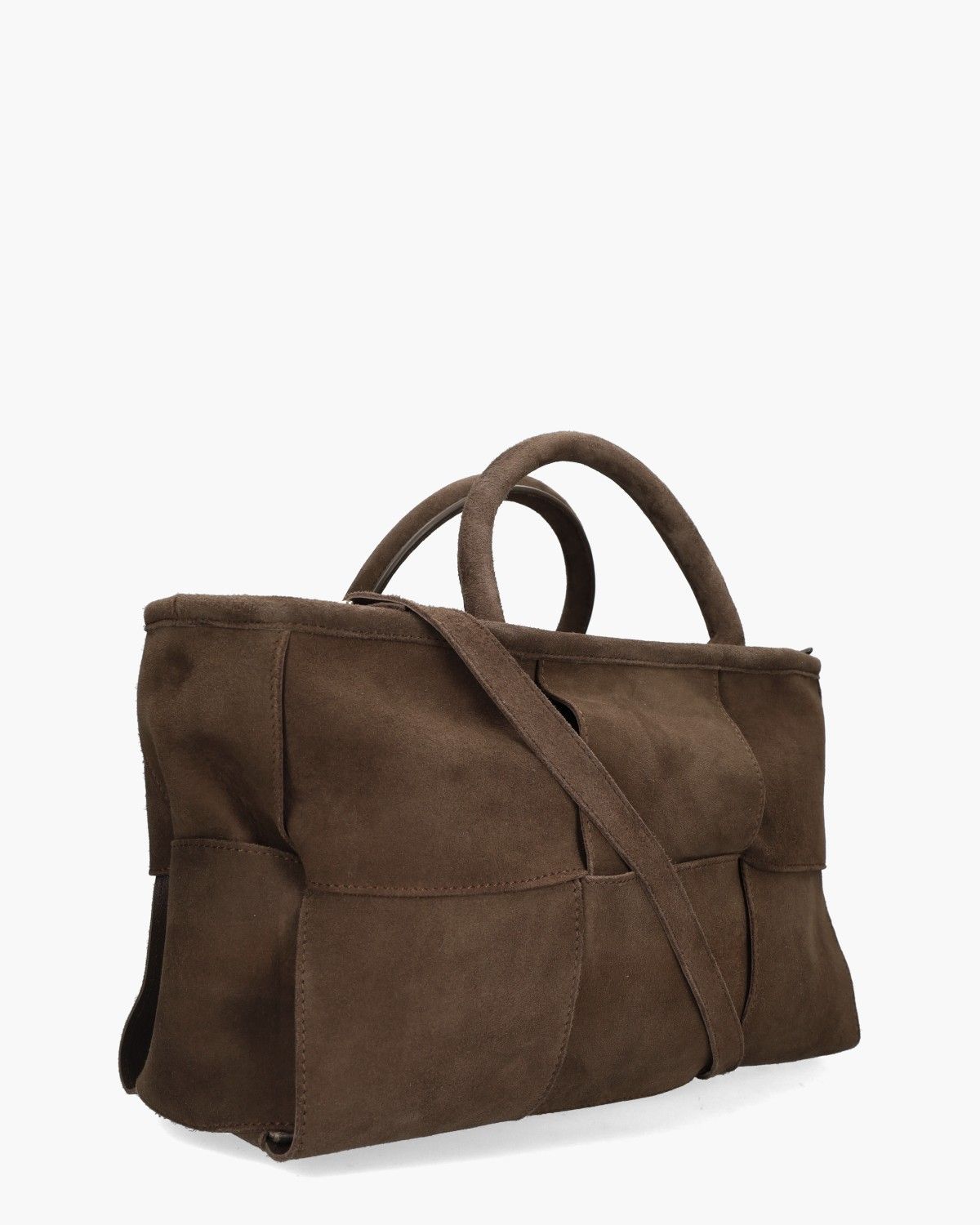 Viamailbag Demi Madras Donkerbruin