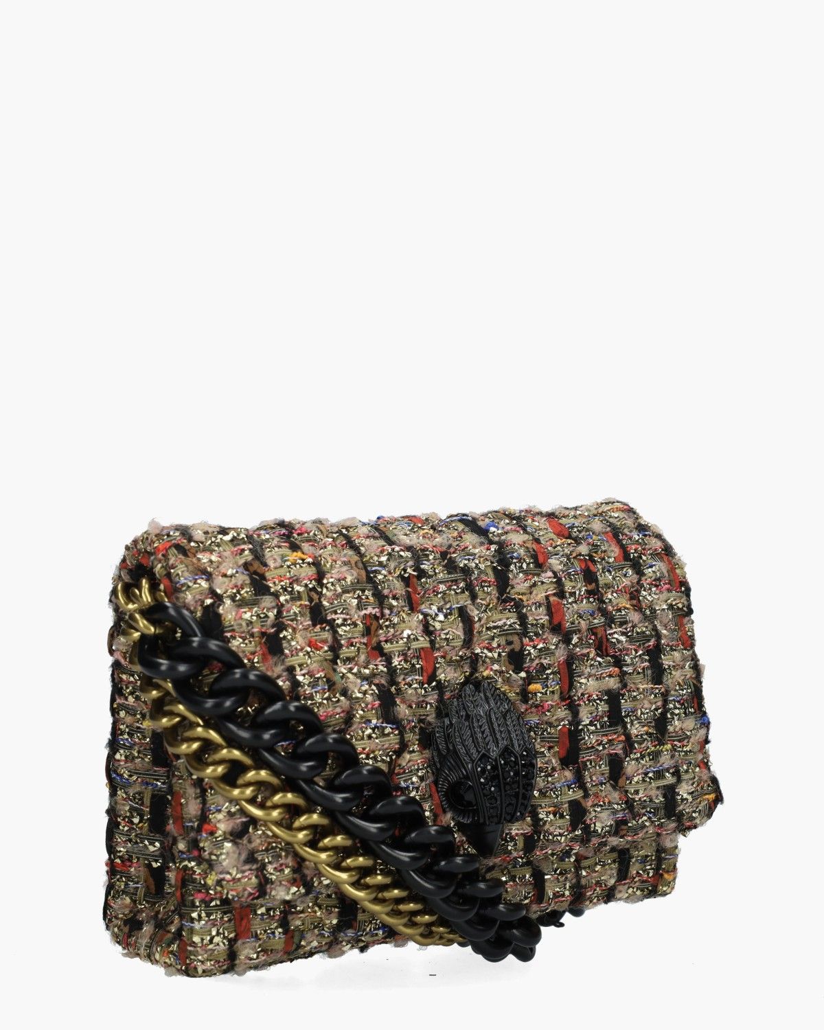 Kurt Geiger Mini Kensington Metallic Tweed Multicolor