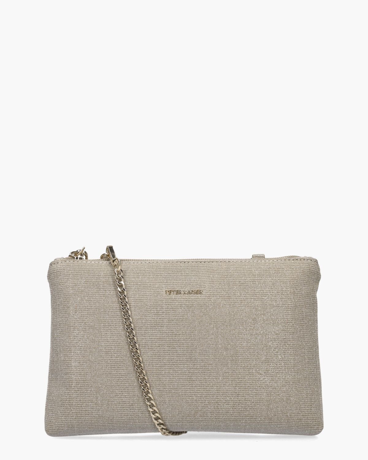 Elegante Beige Clutch voor Vrouwen Peter Kaiser , Gray , Dames