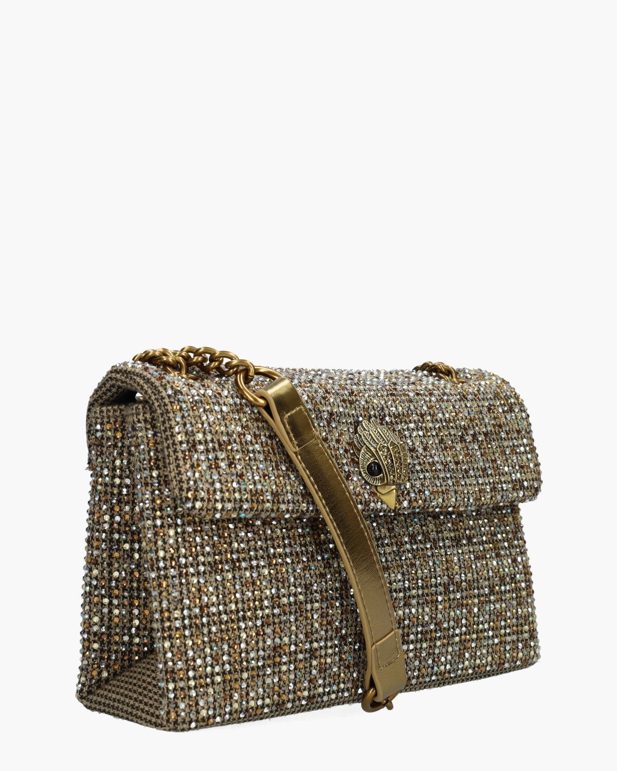 Kurt Geiger Medium Fabric Kensington Beige/Bruin