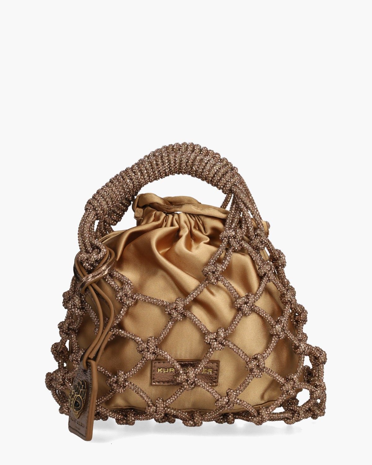 Kurt Geiger Kurt Geiger Small Macrame Crystal Brons - Brons