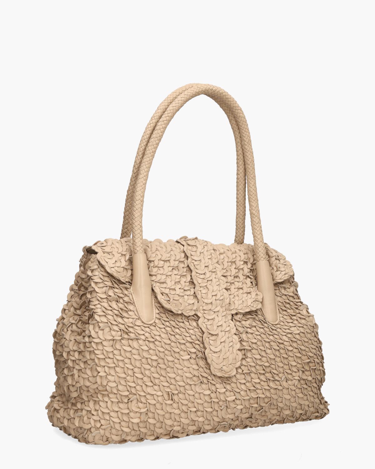 Allan K Kirsten Large Iris Canope Beige