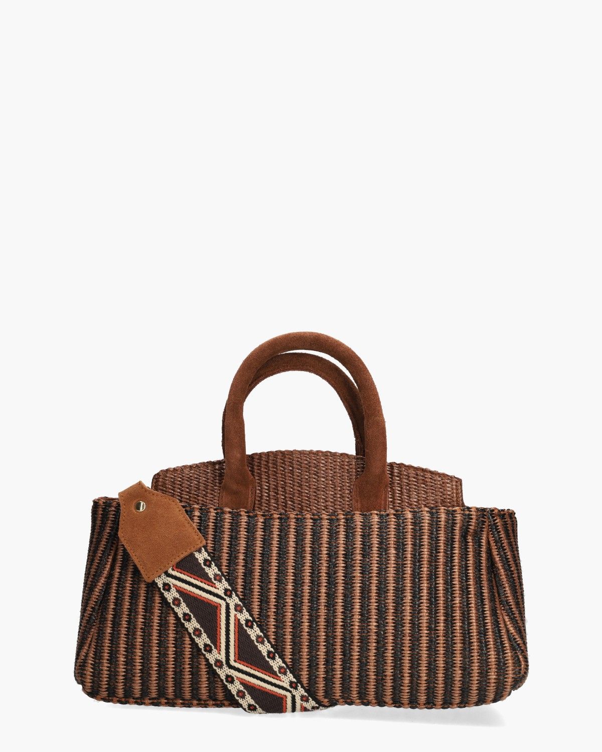 Viamailbag Lizzy Rover Bruin/Zwart afbeelding