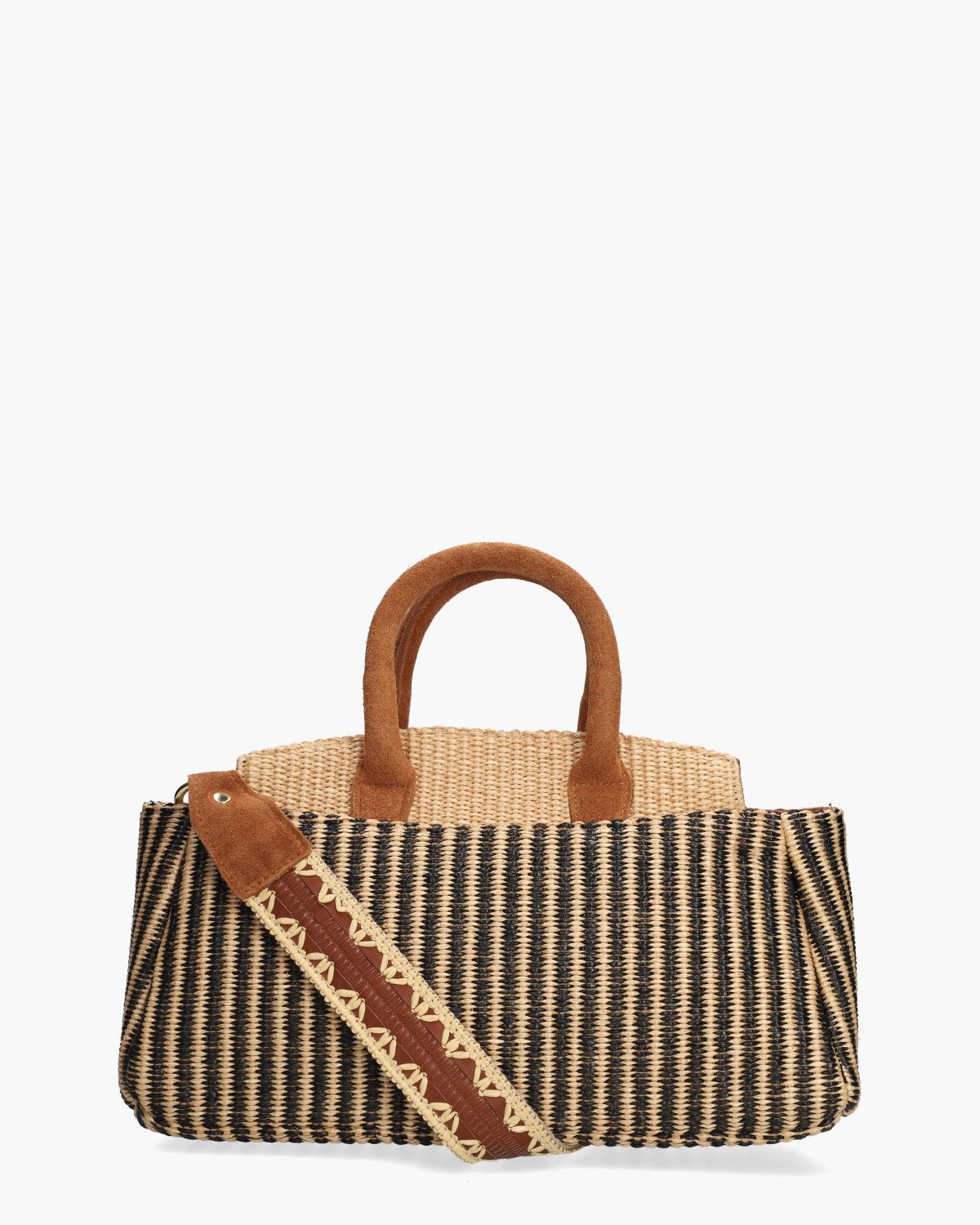 Viamailbag Lizzy Rover Ecru/Zwart afbeelding