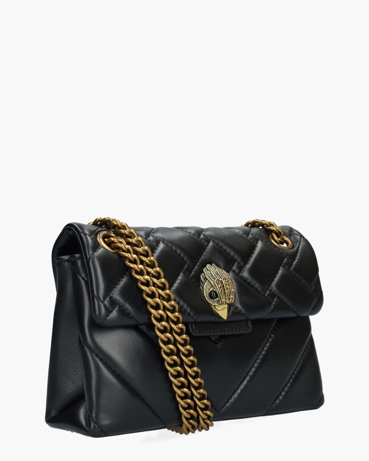 Kurt Geiger Mini Leather Kensington X Zwart/Goud