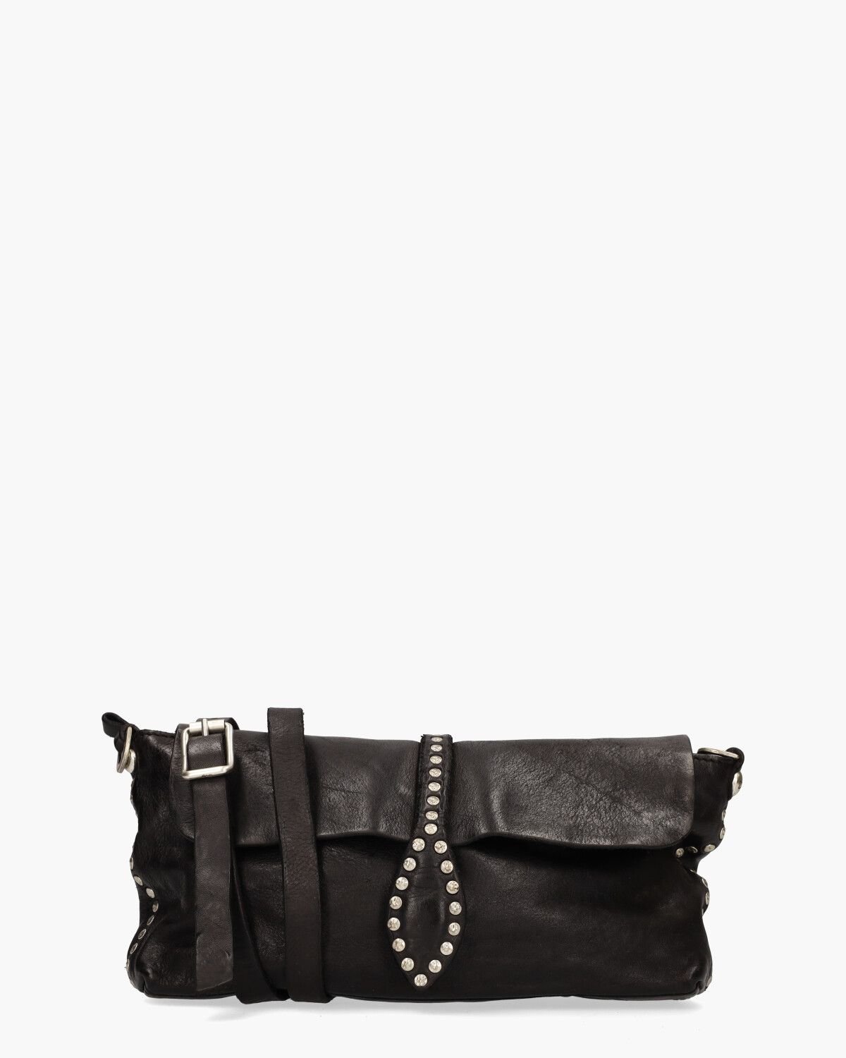 Zwarte schoudertas voor vrouwen Campomaggi , Black , Dames