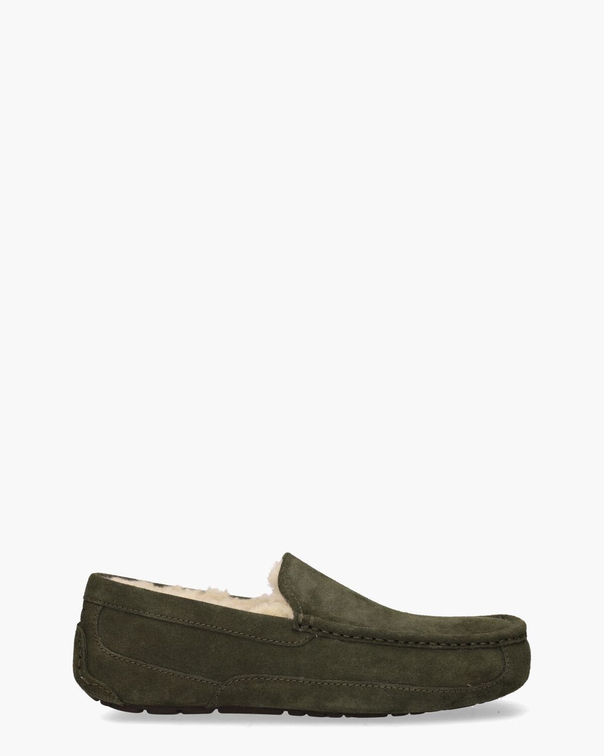 UGG Ascot Slipper for Men in Green, Size 8, Suede