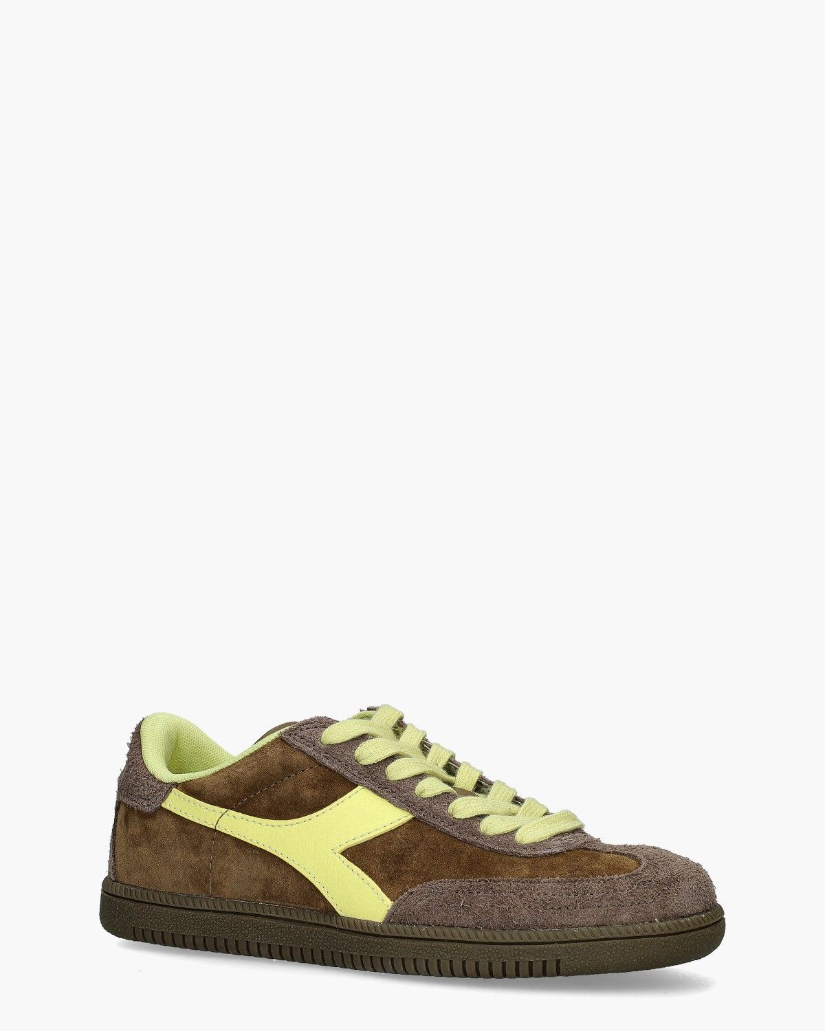 Diadora Sport Trainer Hairy Bruin/Geel