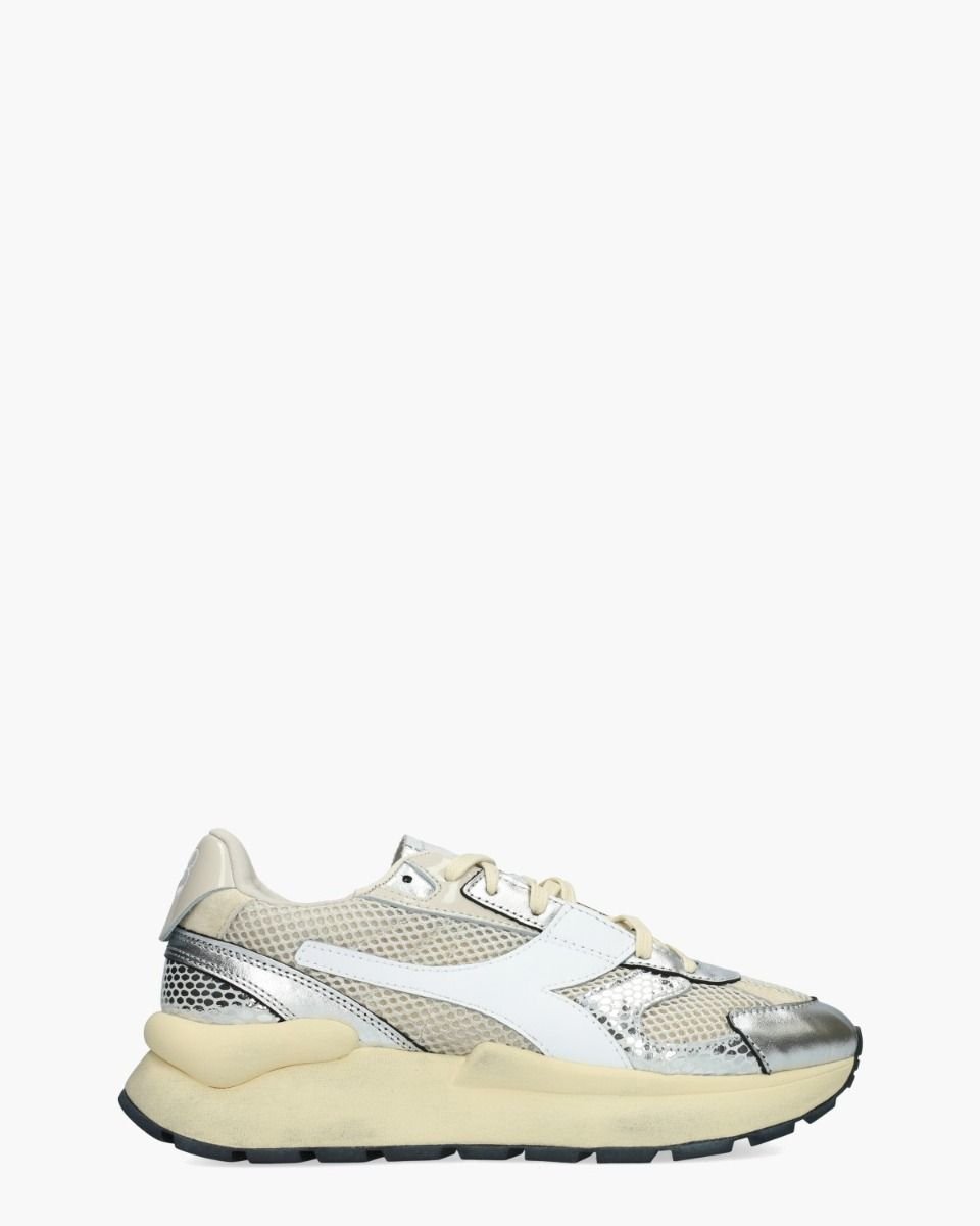 Diadora Heritage Mercury Elite Cobra Used Ecru/Zilver