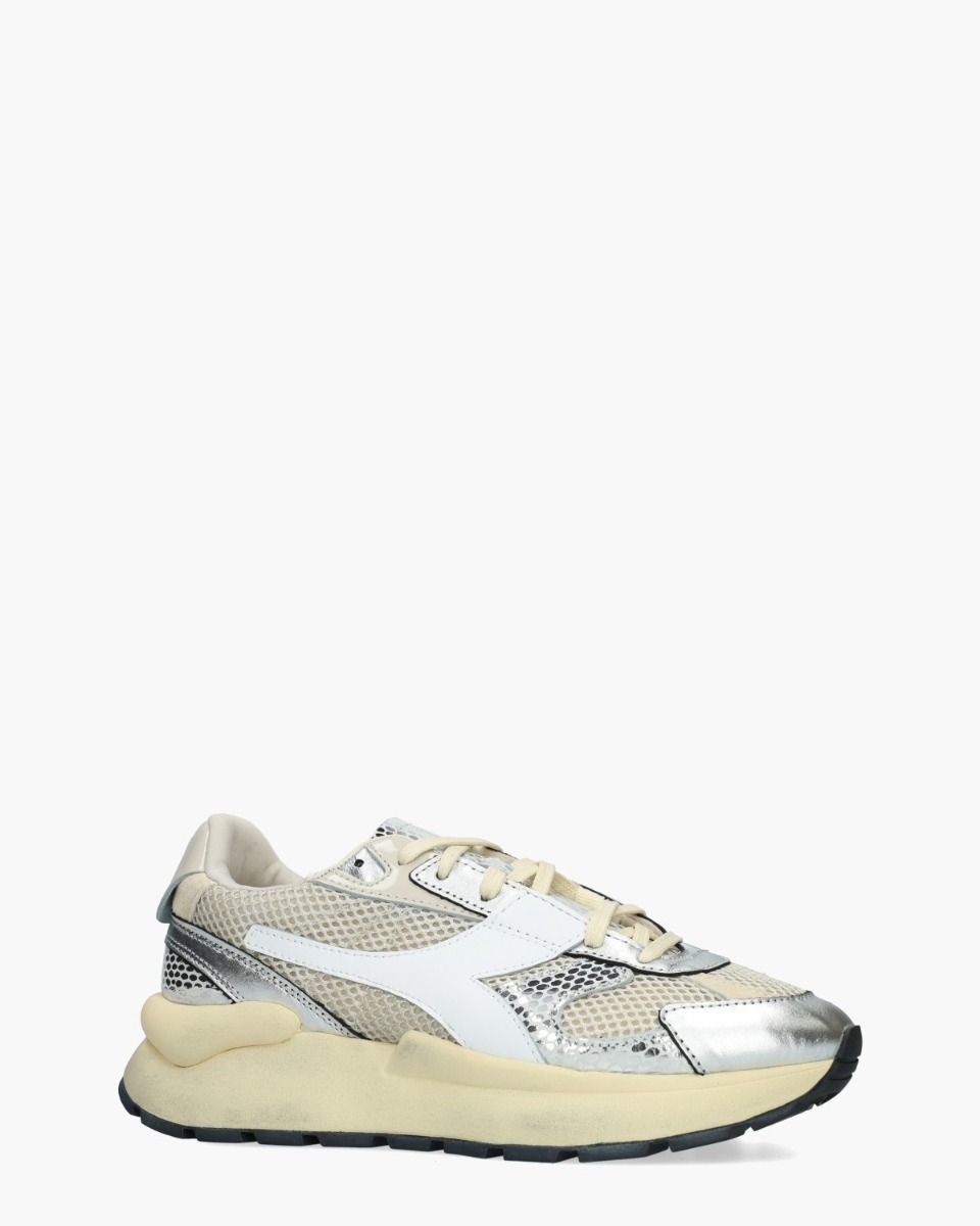 Diadora Heritage Mercury Elite Cobra Used Ecru/Zilver