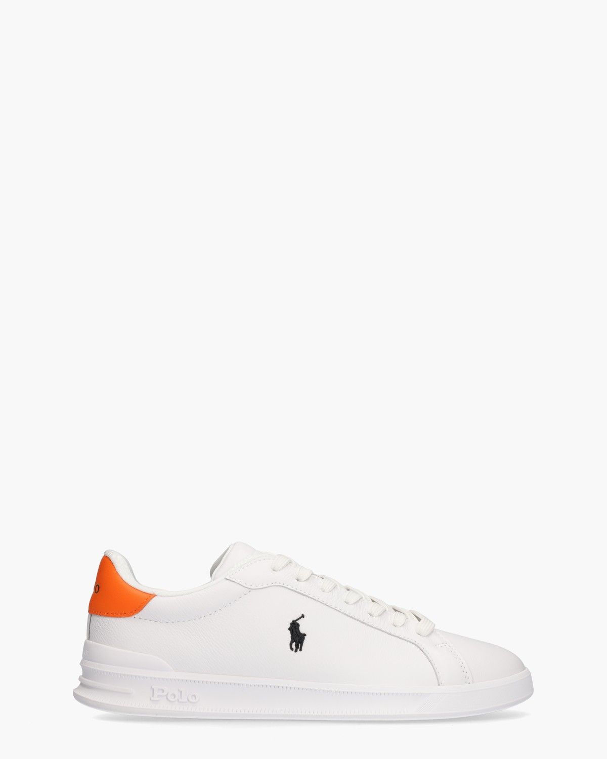 Polo Ralph Lauren Heritage Court II Wit/Oranje