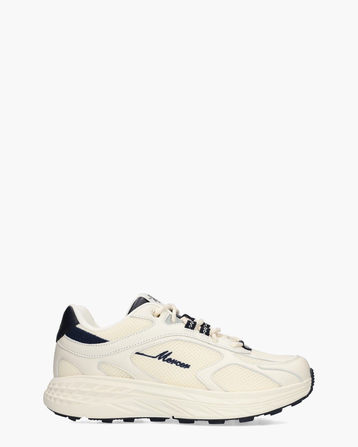 Mercer The Re-Run Max Evo Off-White/Donkerblauw