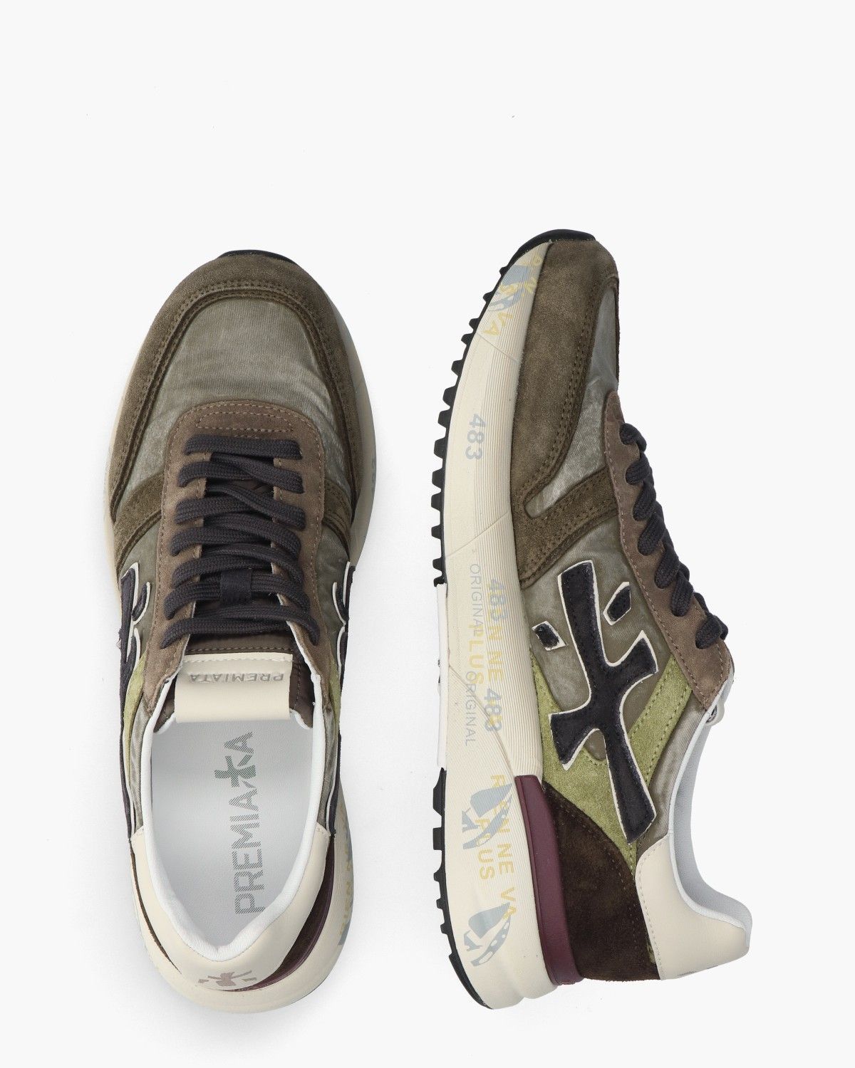 Premiata Mick 7717 Groen/Multi
