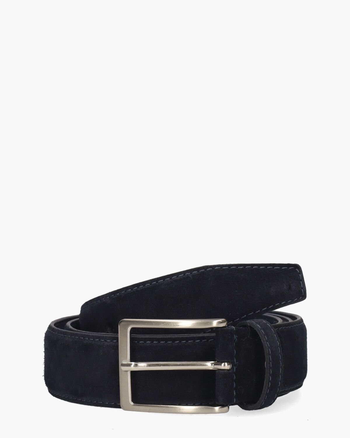 Riem Suède Leer Navy - Suitable - Taille maat 105cm - Leer - Dames & Heren riem Effen