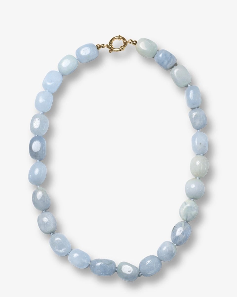 Bonnie Studios Bobby Big Clouw Lichtblauw Ketting