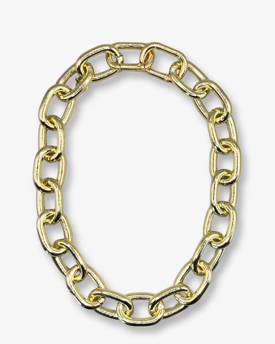 Chunky Necklace Goud Ketting