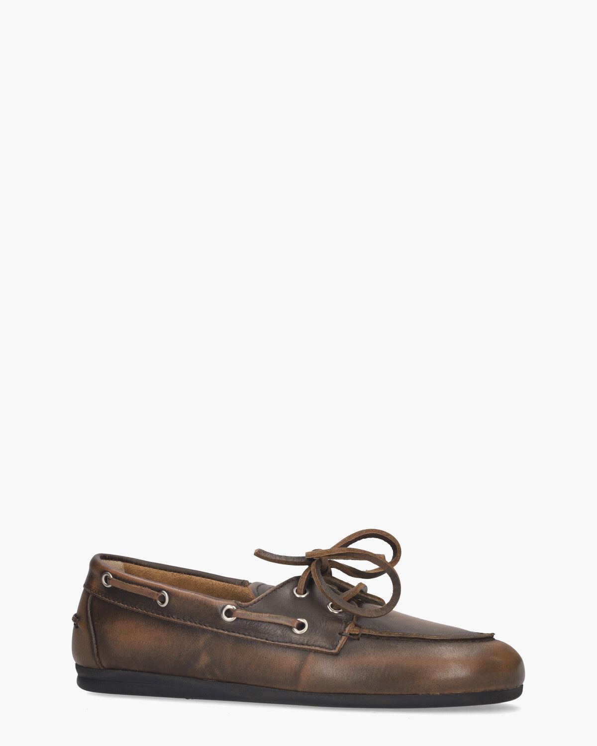 Posa Boat Brushed Donkerbruin