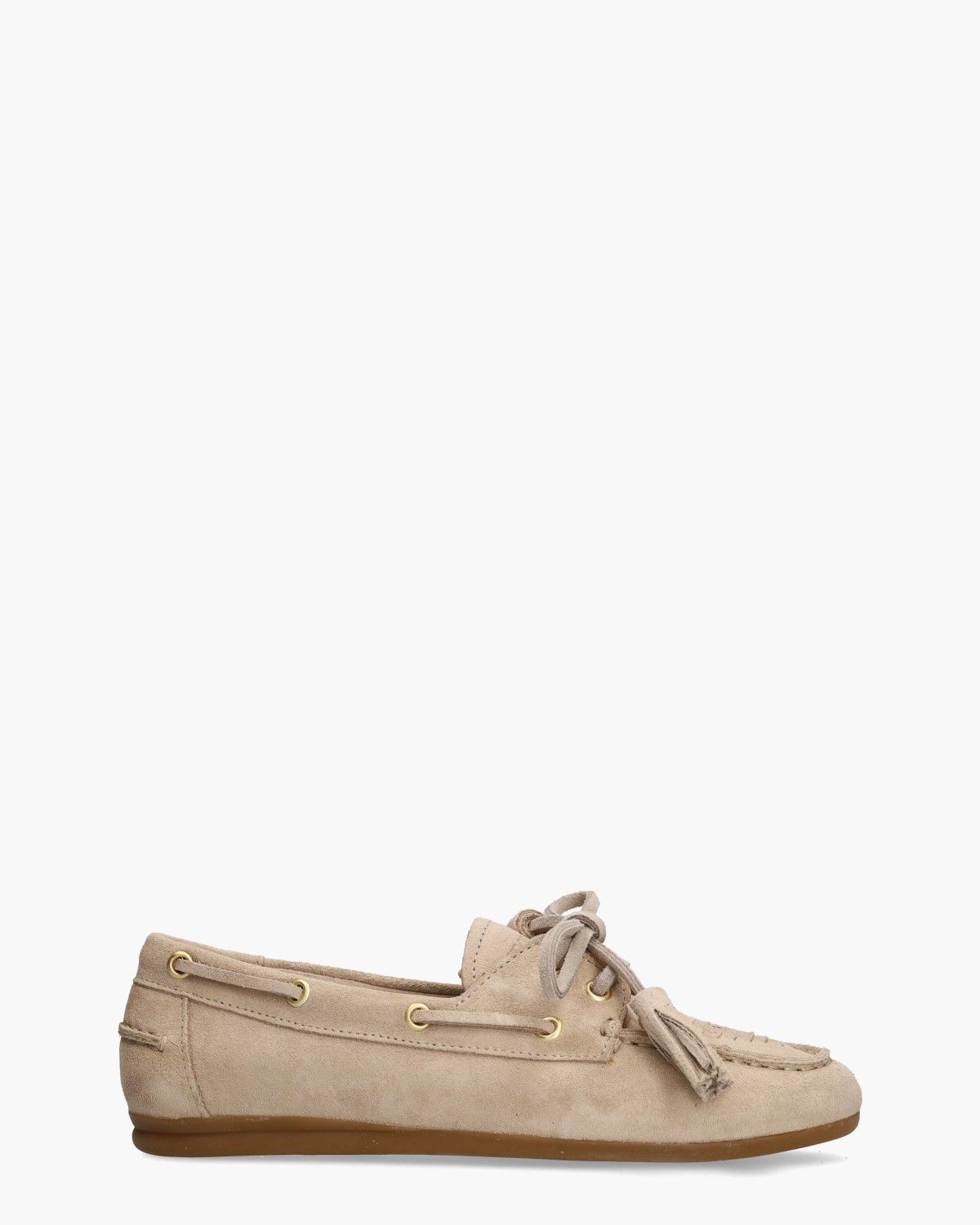 Nubikk Joan Macaw Taupe Dames Veterschoenen - Van Arendonk.nl