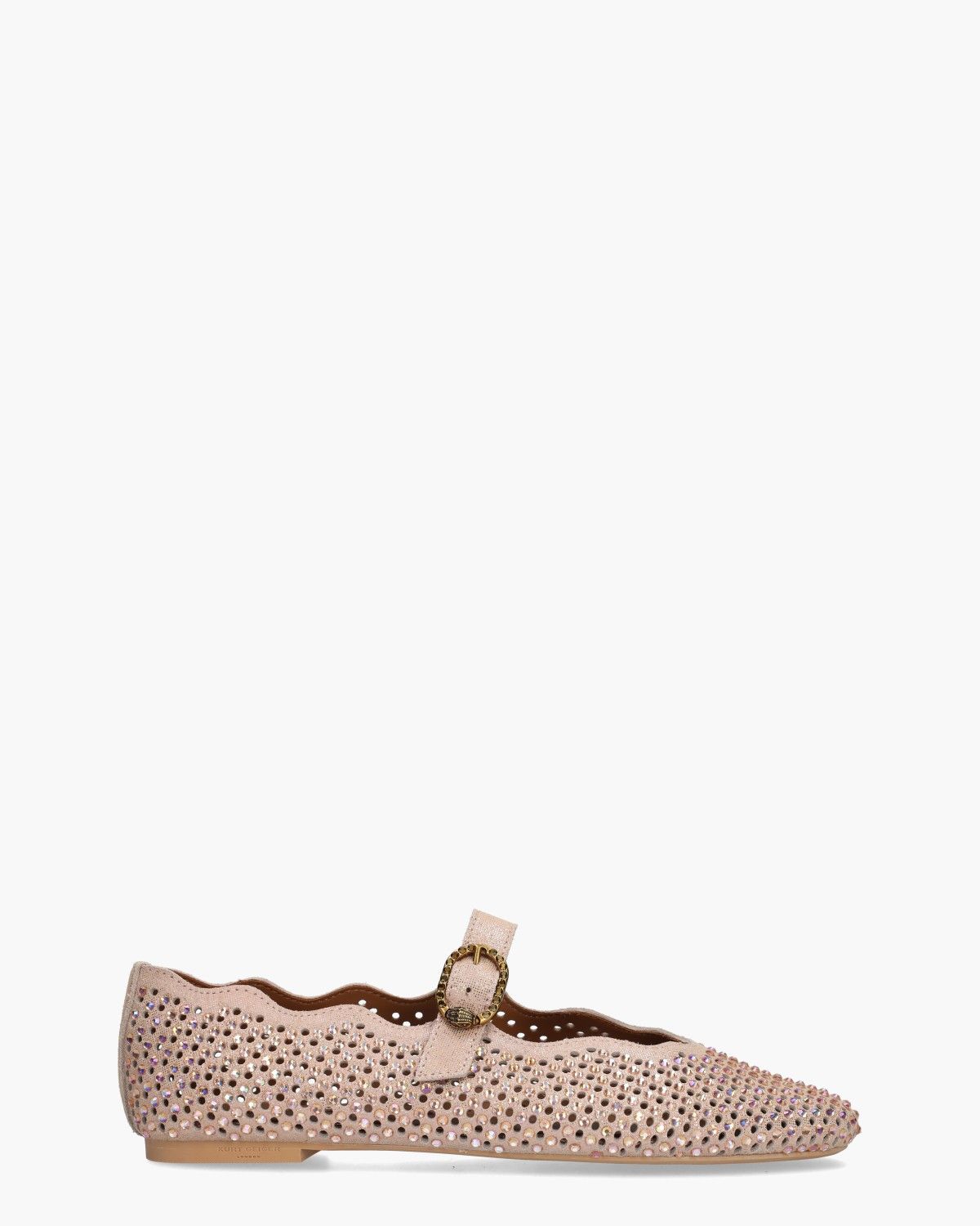 Kurt Geiger Kurt Geiger Wavy Mayfair Ballet Flat Oudroze 's - Roze - maat 38
