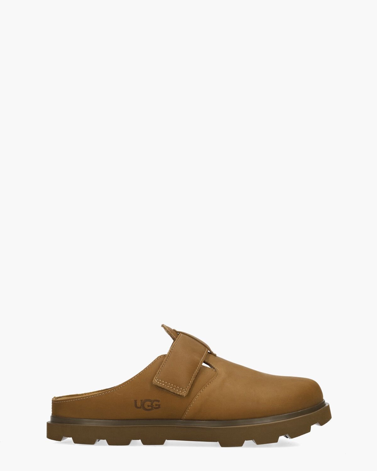 UGG® Solano Clog for Men in Brown, Leather