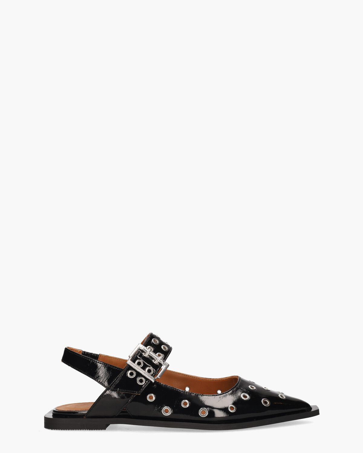 Schoenen Zwart Casandra ballerina&apos;s zwart