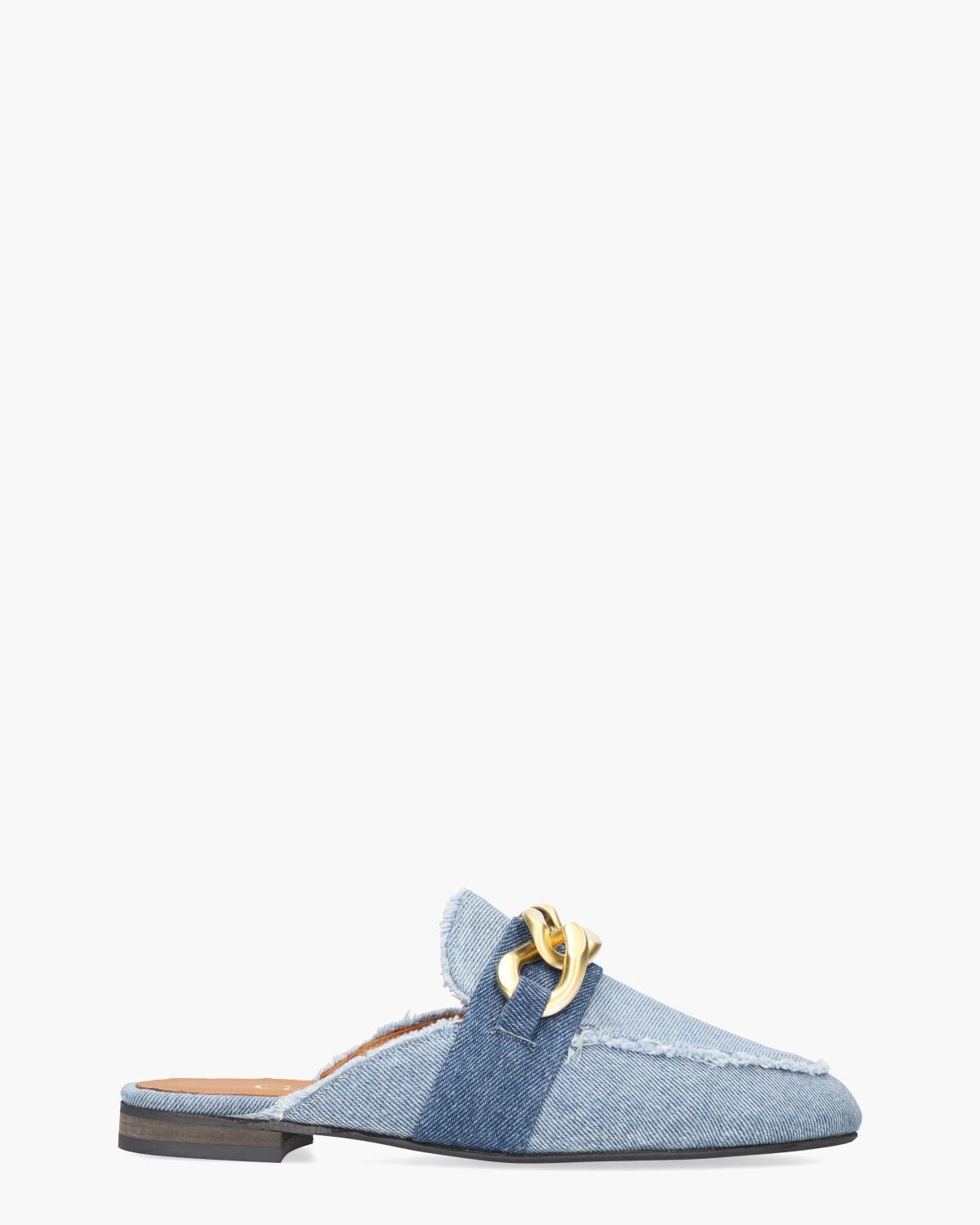 Babouche Sammy Jeansblauw