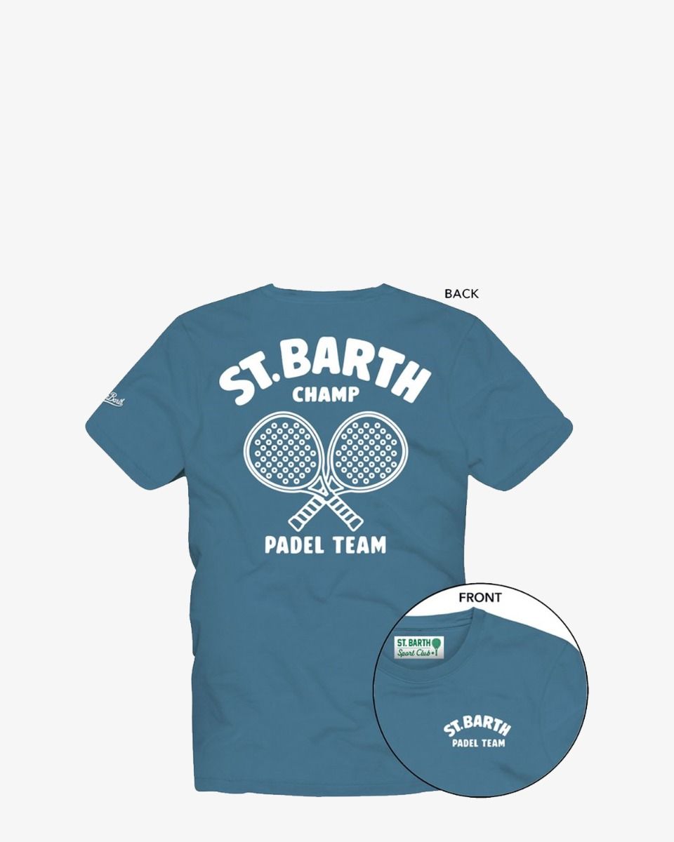 MC2 Saint Barth Padel Team Petrol  T-Shirt