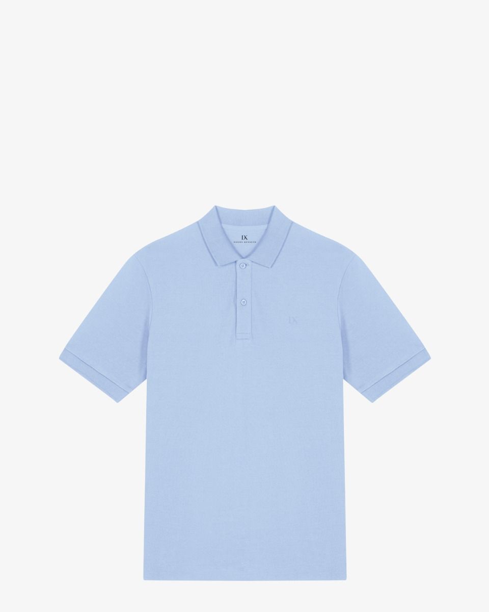 Daniel Kenneth Bobby Lichtblauw  Poloshirt