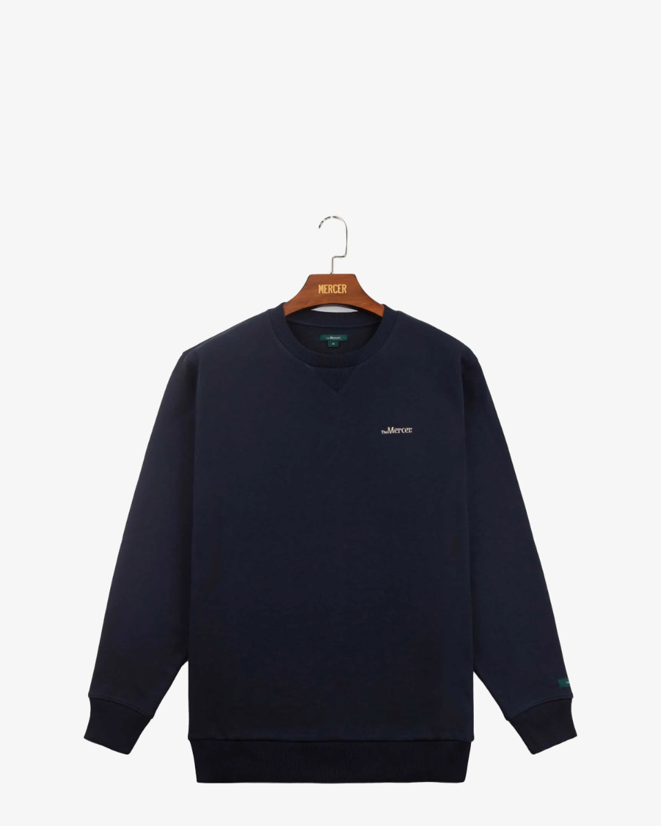 Mercer Amsterdam Sweater Donkerblauw Sweater