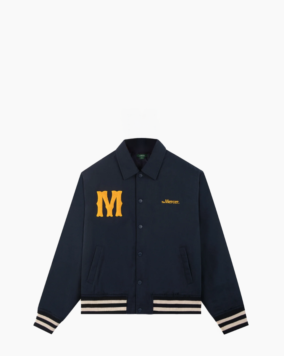 Mercer The Varsity Polo Donkerblauw Jack