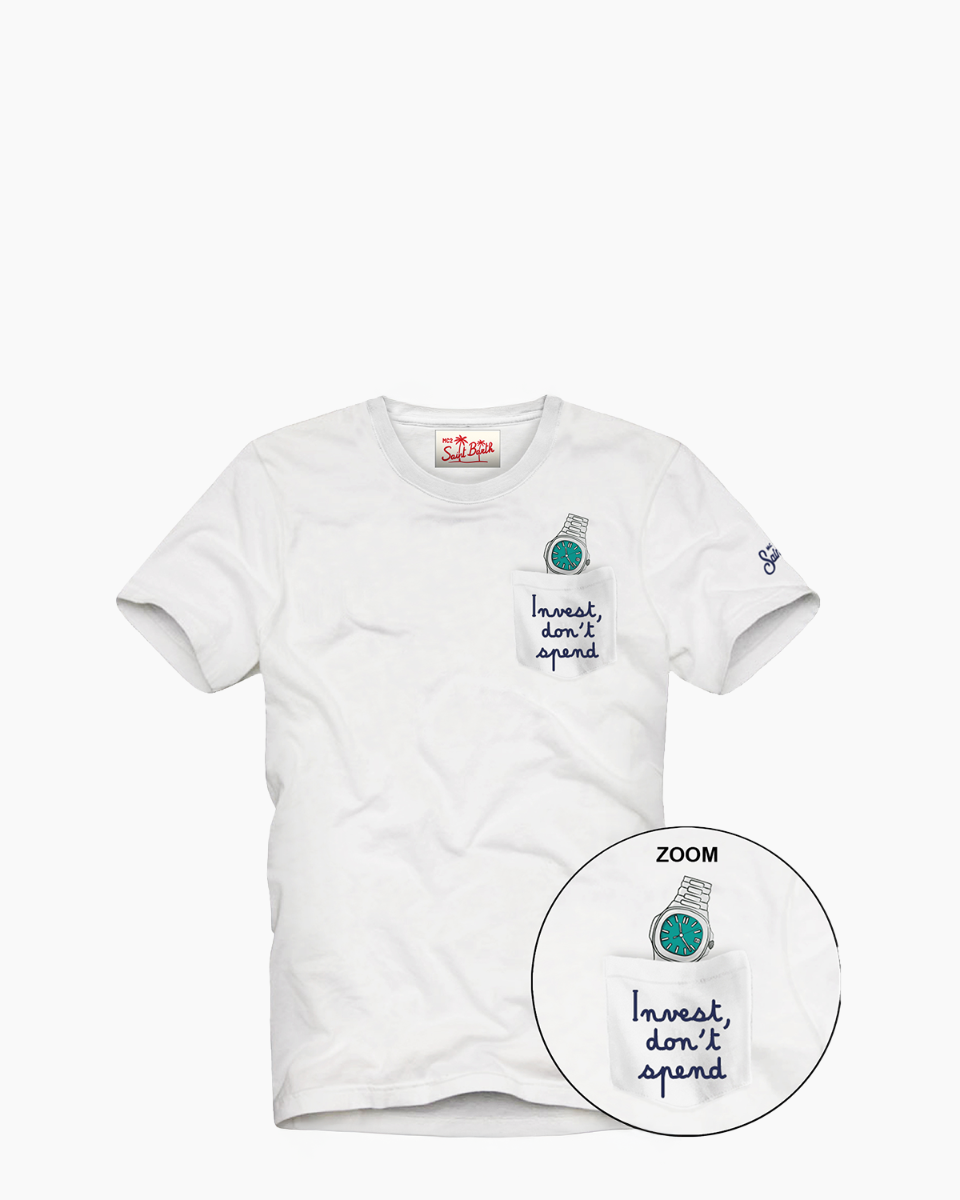 MC2 Saint Barth Invest Don't Spend Wit  T-Shirt