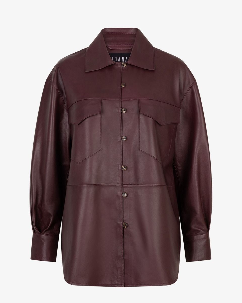 IBANA Bodi Bordeauxrood blouse afbeelding