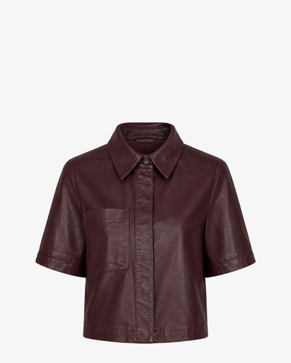 Goosecraft Bodie Bordeaux Blouse