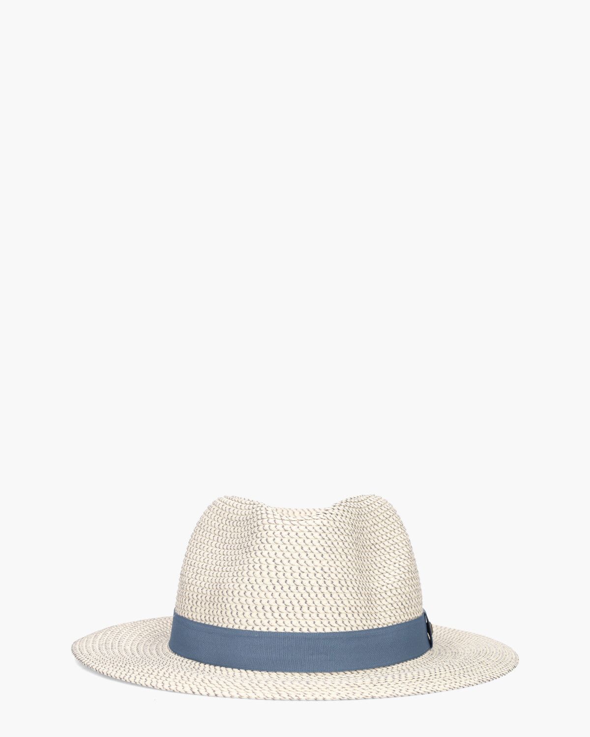 Lionel Trilby Fedora Zomerhoed Dames Heren UV Zonnehoed UPF50+ Maat: 58cm verstelbaar - Kleur: Blauw/Wit